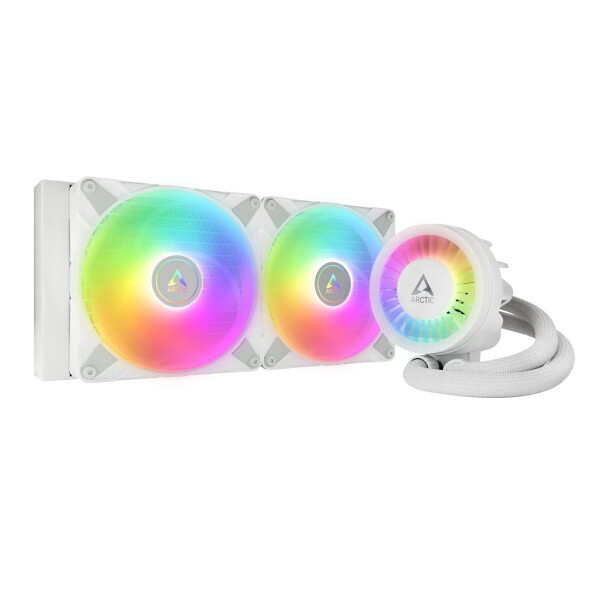 Arctic Liquid Freezer III 280 A-RGB Υδρόψυξη AIO CPU με 2 Ανεμιστήρες 140mm Λευκή