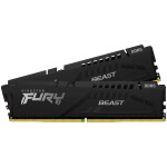 Kingston Fury Beast Black EXPO DDR5 32GB RAM με 2x16GB Modules και Ταχύτητα 6000 για Desktop Κωδικός KF560C36BBE2K2-32