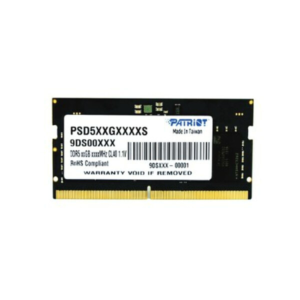 Patriot Signature DDR5 με Module 1x32GB και Ταχύτητα 4800 για Laptop Κωδικός PSD532G48002S