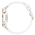 Huawei Watch GT 5 Pro Ceramic 42mm Αδιάβροχο με Παλμογράφο Λευκό