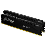 Kingston Fury Beast DDR5 32GB RAM με 2x16GB Modules και Ταχύτητα 6400 για Desktop Κωδικός KF564C32BBEK2-32