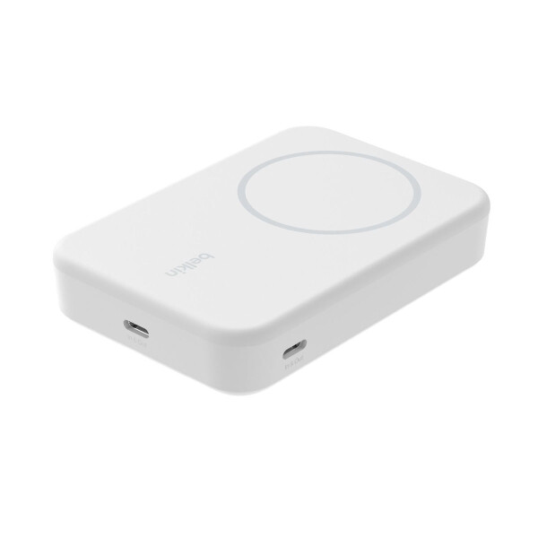 Belkin BoostCharge Pro MagSafe Power Bank 10000mAh 15W Λευκό