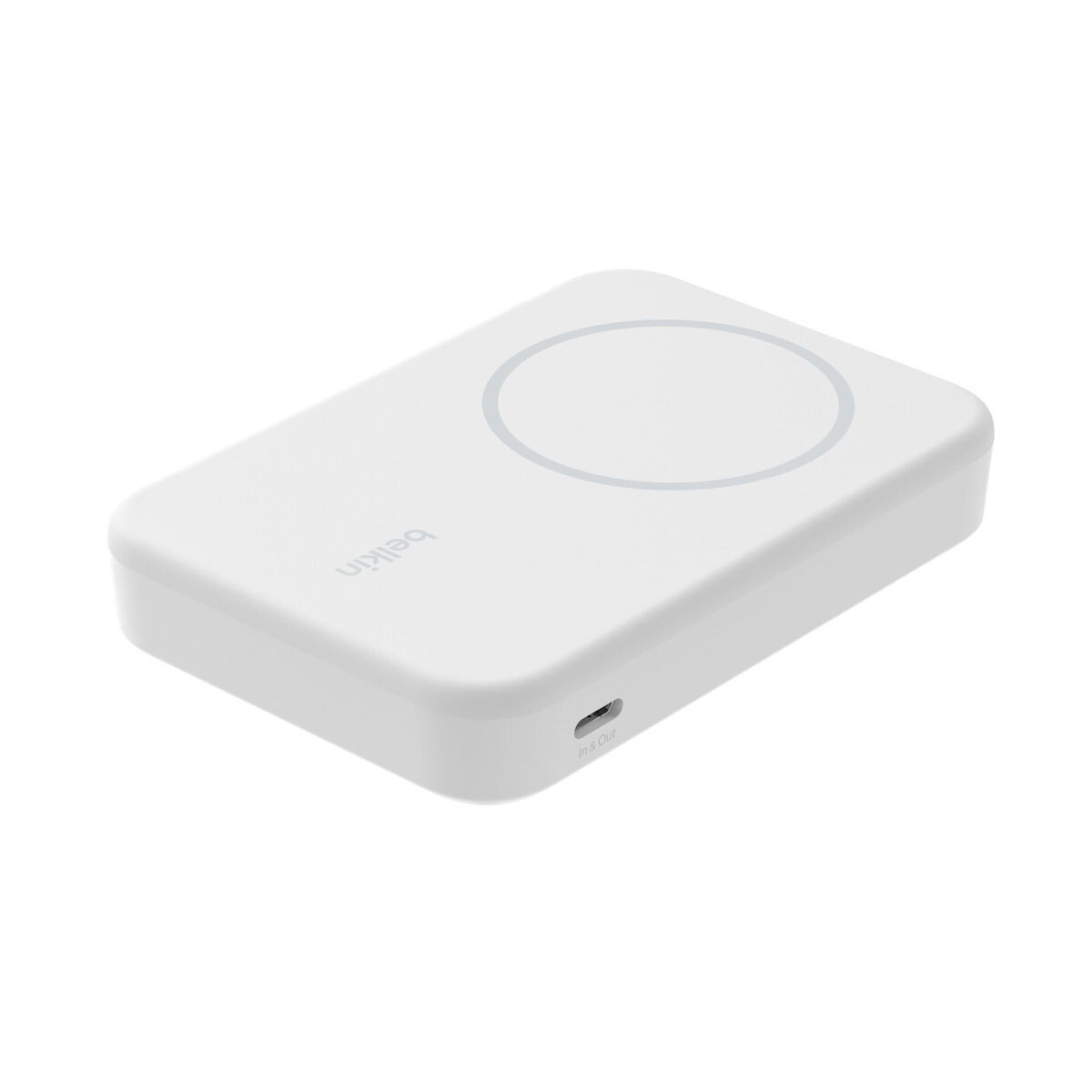Belkin BoostCharge Pro MagSafe Power Bank 8000mAh 15W Λευκό