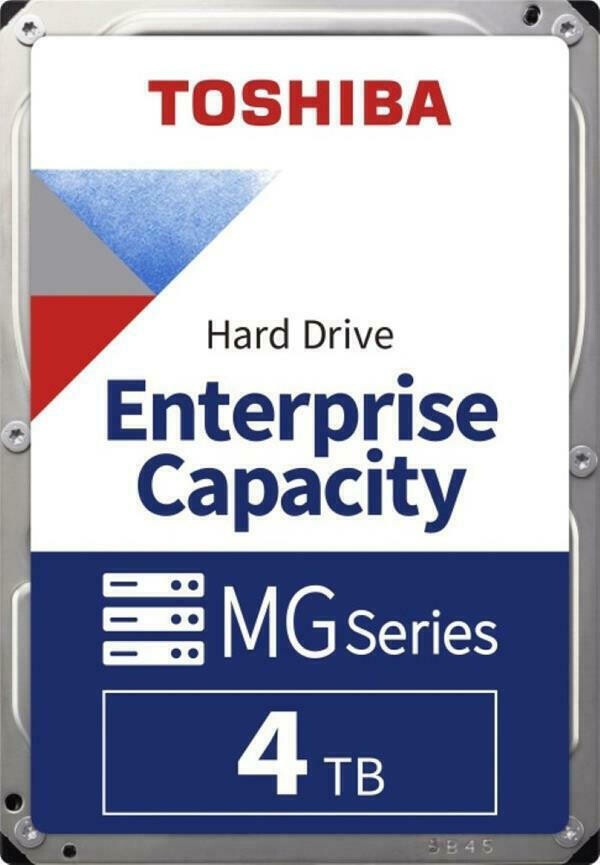 Toshiba MG10 Enterprise 4TB HDD Σκληρός Δίσκος 3.5 SATA III 7200rpm για Server MG10ADA400
