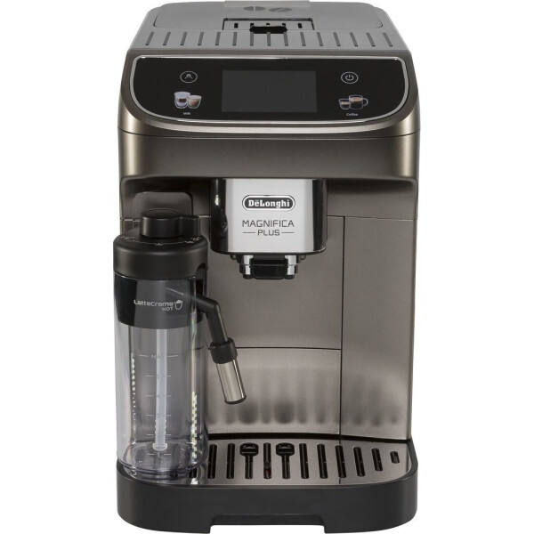 DeLonghi Magnifica Plus Αυτόματη Μηχανή Espresso 1450W Πίεσης 15bar για Cappuccino με Μύλο Άλεσης Γκρι