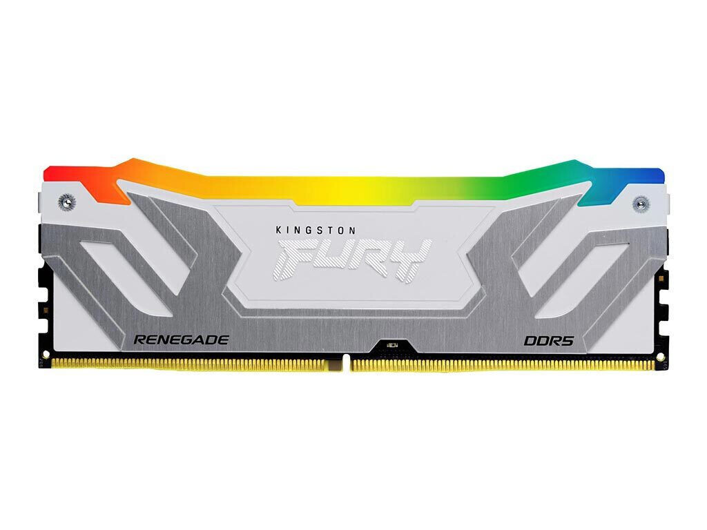 Kingston Fury Renegade RGB DDR5 με Module 1x24GB και Ταχύτητα 8400 για Desktop Κωδικός KF584CU40RWA-24