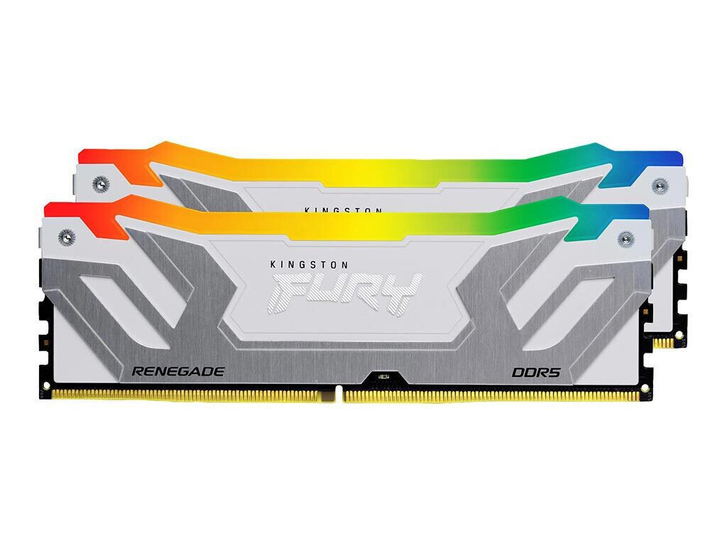 Kingston Fury Renegade RGB DDR5 48GB RAM με 2x24GB Modules και Ταχύτητα 8400 για Desktop Κωδικός KF584CU40RWAK2-48
