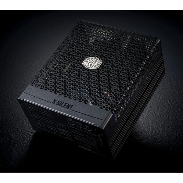 CoolerMaster X Silent Edge 1100W Μαύρο Τροφοδοτικό Υπολογιστή Full Modular 80 Plus Platinum