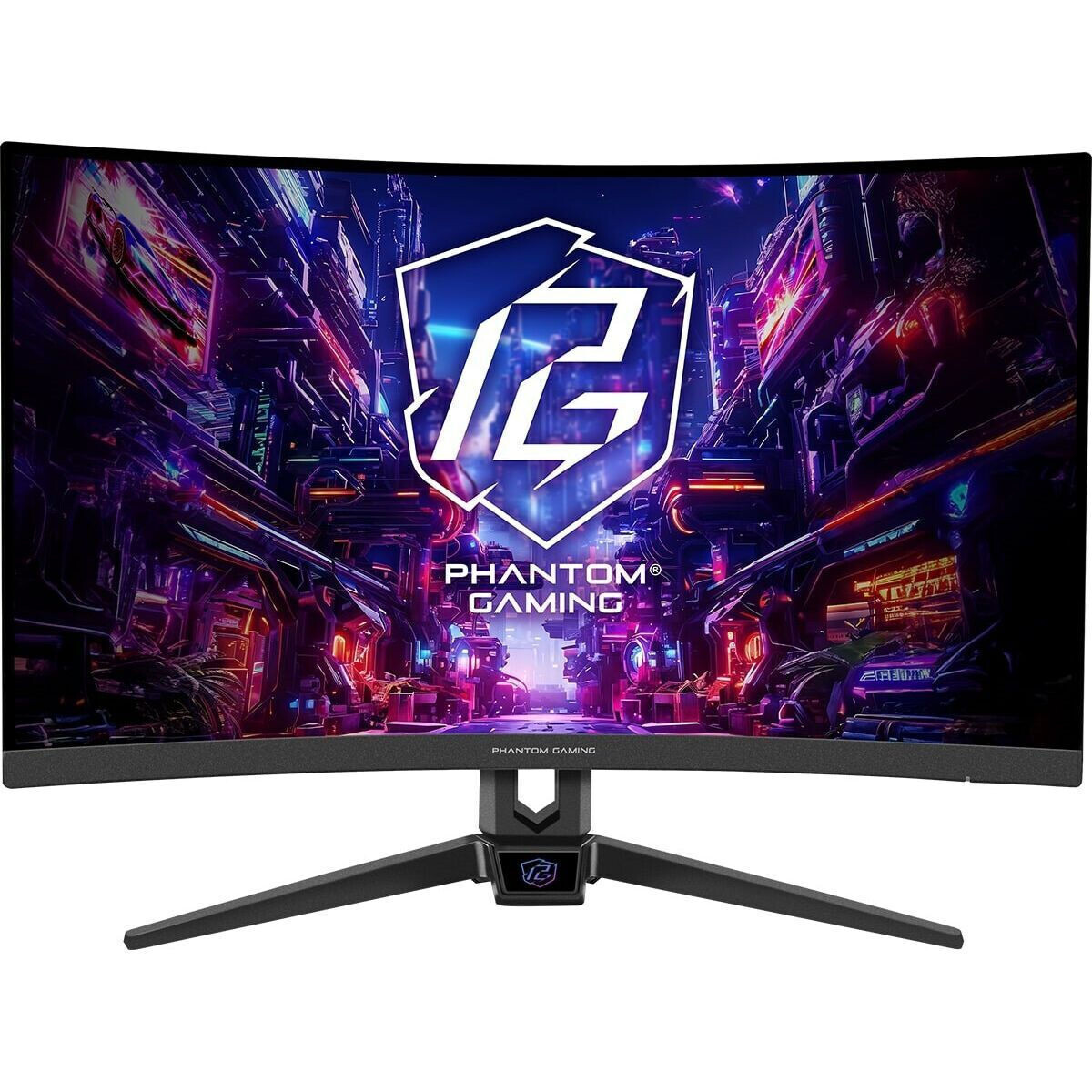 ASRock Phantom Gaming PG27FRS1A VA Curved Gaming Monitor 27 FHD 1920x1080 280Hz με Χρόνο Απόκρισης 5ms GTG