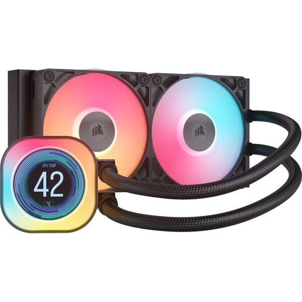 Corsair iCUE Link Titan RX RGB LCD Υδρόψυξη AIO CPU με 2 Ανεμιστήρες 120mm