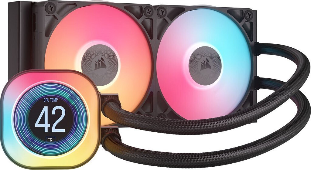 Corsair iCUE Link Titan RX RGB LCD Υδρόψυξη AIO CPU με 2 Ανεμιστήρες 120mm