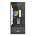 Sharkoon AK6 RGB Midi Tower Κουτί Υπολογιστή Μαύρο