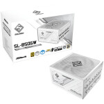 ASRock Steel Legend SL-850GW 850W Λευκό Τροφοδοτικό Υπολογιστή Full Modular 80 Plus Gold