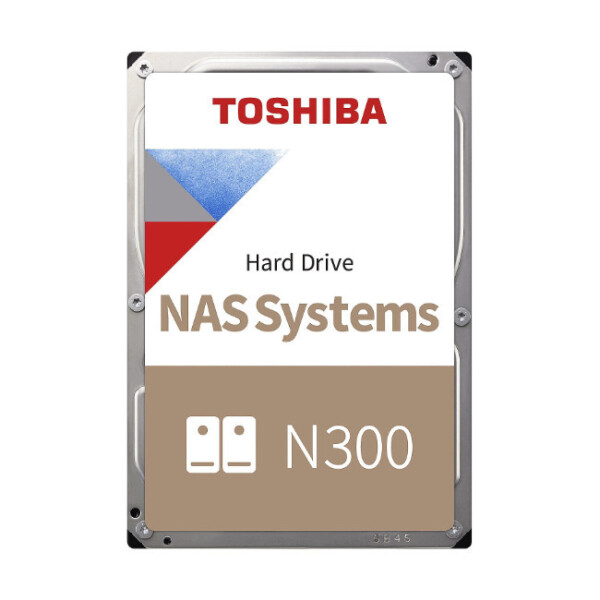 Toshiba N300 4TB HDD Σκληρός Δίσκος 3.5 SATA III 7200rpm με 512MB Cache για NAS HDWG740EZSTC