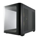 FSP/Fortron S380 Gaming Midi Tower Κουτί Υπολογιστή με Πλαϊνό Παράθυρο και RGB Φωτισμό Μαύρο