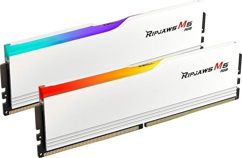 G.Skill Ripjaws M5 RGB DDR5 32GB RAM με 2x16GB Modules και Ταχύτητα 6000 για Desktop Κωδικός F5-6000J3040F16GX2-RM5RW