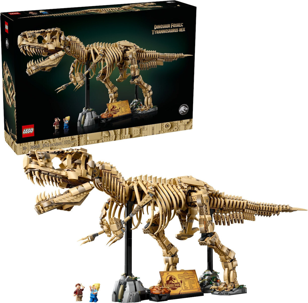 LEGO Jurassic World Dinosaur Fossils - Tyrannosaurus rex για 18 Ετών 3145τμχ Κωδικός 76968