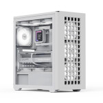 Aerocool D502A V1 Gaming Midi Tower Κουτί Υπολογιστή με Πλαϊνό Παράθυρο Λευκό