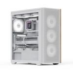 Aerocool D501A V2 Gaming Midi Tower Κουτί Υπολογιστή με Πλαϊνό Παράθυρο και RGB Φωτισμό Μαύρο