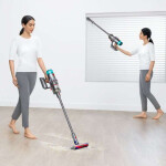 Dyson V12 Origin Επαναφορτιζόμενη Σκούπα 2 σε 1 Stick Χειρός 21.6V Ασημί