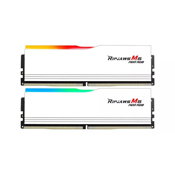 G.Skill Ripjaws M5 Neo RGB DDR5 64GB RAM με 2x32GB Modules και Ταχύτητα 6000 για Desktop Κωδικός F5-6000J2836G32GX2-RM5NRW