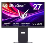 LG 27G850A-B IPS HDR Gaming Monitor 27 4K 3840x2160 240Hz με Χρόνο Απόκρισης 1ms GTG