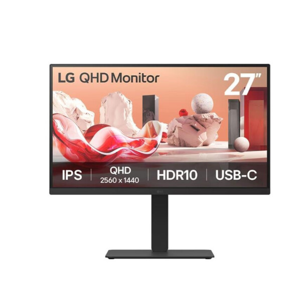 LG 27BA75QB IPS HDR Monitor 27 QHD 2560x1440 με Χρόνο Απόκρισης 5ms GTG
