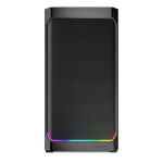 Sharkoon MK4W RGB Strip Gaming Midi Tower Κουτί Υπολογιστή με Πλαϊνό Παράθυρο Μαύρο
