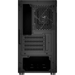 Aerocool CS111 Gaming Mini Tower Κουτί Υπολογιστή με Πλαϊνό Παράθυρο Μαύρο