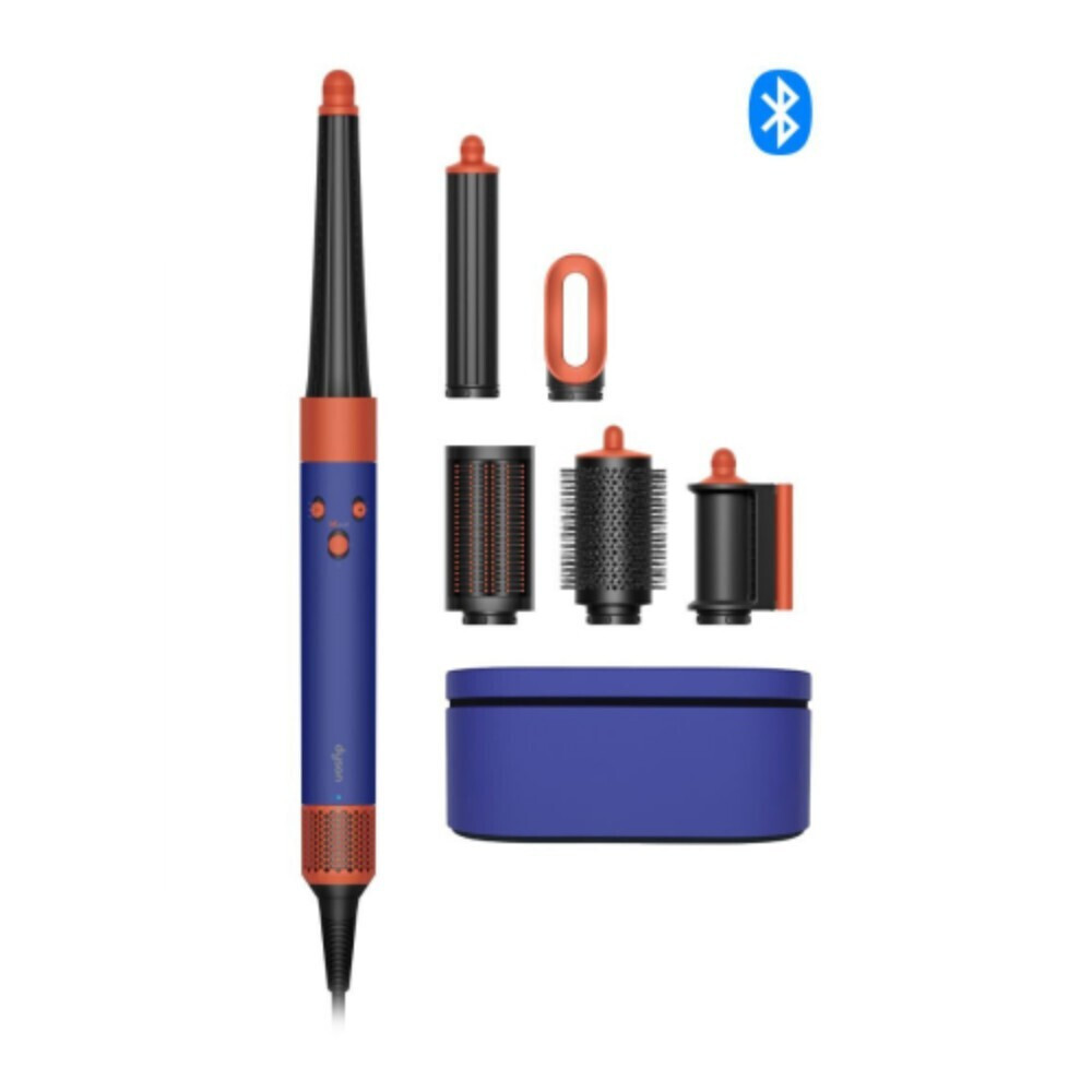 Dyson HS08 Airwrap i.d. Straight Wavy Ηλεκτρική Βούρτσα με Αέρα Περιστρεφόμενη Κεφαλή για Ίσιωμα και Μπούκλες 1300W Vinca Blue/Topaz