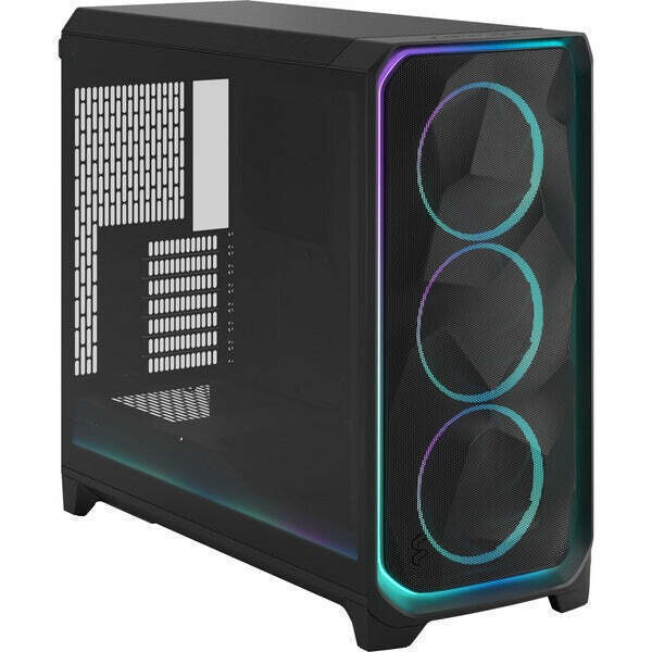 Fractal Design Meshify 3 XL Ambience Pro RGB Light Tint Gaming Midi Tower Κουτί Υπολογιστή με Πλαϊνό Παράθυρο Μαύρο
