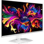 MSI MPG 321URXWDE QD-OLED HDR Monitor 31.5 4K 3840x2160 240Hz Λευκό
