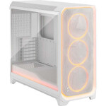 Fractal Design Meshify 3 XL Ambience Pro RGB Clear Tint Gaming Midi Tower Κουτί Υπολογιστή με Πλαϊνό Παράθυρο Λευκό