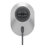 Belkin Βάση Κινητού Αυτοκινήτου με Μαγνήτη και Ασύρματη Φόρτιση Ασημί Κωδικός WIC008BTGR-NCV2