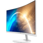 MSI PRO MP341CQWDE Ultrawide VA Curved Gaming Monitor 34 QHD 3440x1440 με Χρόνο Απόκρισης 4ms GTG Λευκό