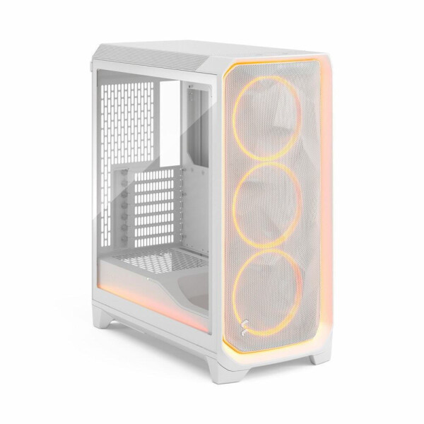 Fractal Design Ambience Pro RGB White TG Clear Tint Gaming Midi Tower Κουτί Υπολογιστή με Πλαϊνό Παράθυρο Λευκό