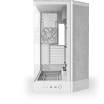 NZXT H9 Flow Gaming Midi Tower Κουτί Υπολογιστή με Πλαϊνό Παράθυρο Λευκό