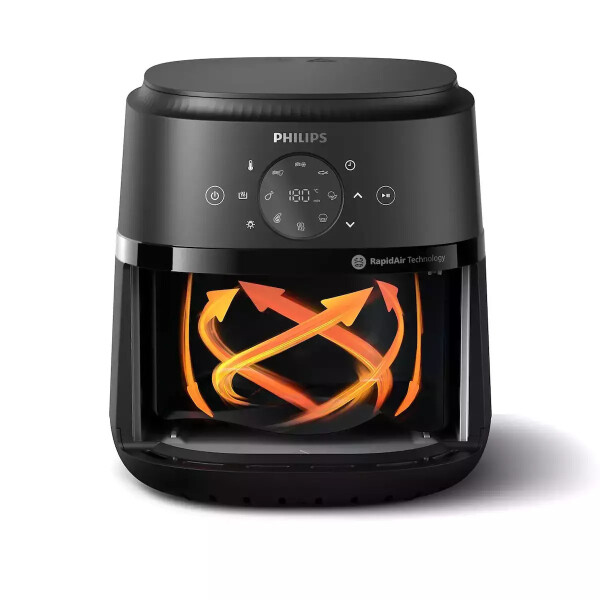 Philips Series 2000 Air Fryer 4.2lt Μαύρο