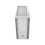 CoolerMaster MasterBox 600 Lite Gaming Midi Tower Κουτί Υπολογιστή με Πλαϊνό Παράθυρο Λευκό