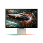Samsung Odyssey 3D G90XF IPS HDR Gaming Monitor 27 4K 3840x2160 165Hz με Χρόνο Απόκρισης 1ms GTG Ασημί