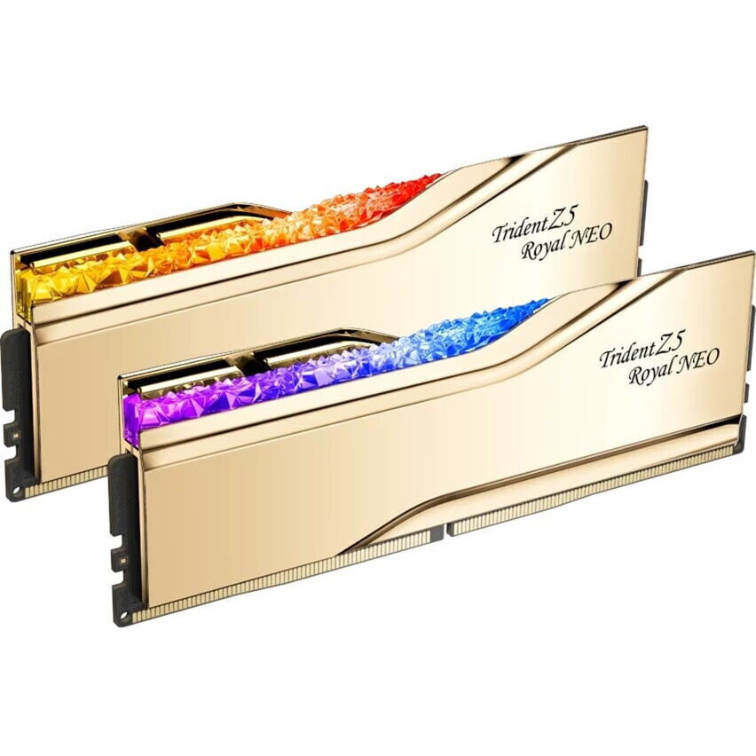 G.Skill Trident Z5 Royal Neo EXPO RGB DDR5 32GB RAM με 2x16GB Modules και Ταχύτητα 6000 για Desktop Κωδικός F5-6000J2836G16GX2-TR5NG