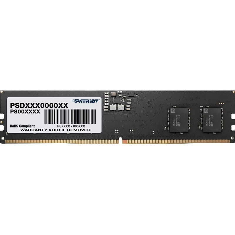 Patriot Signature Line DDR5 με Module 1x8GB και Ταχύτητα 5600 για Desktop Κωδικός PSD58G560081