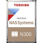 Toshiba N300 NAS 12TB HDD Σκληρός Δίσκος 3.5 SATA III 7200rpm με 512MB Cache HDWG51CUZSVA