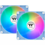 Thermaltake CT120 Reverse Blade Case Fan 65.82cfm με ARGB Φωτισμό και Σύνδεση 4-Pin PWM 2τμχ Μπλε