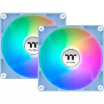 Thermaltake CT120 Case Fan 2000rpm / 57.05cfm με ARGB Φωτισμό και Σύνδεση 4-Pin PWM 2τμχ Hydrangea Blue