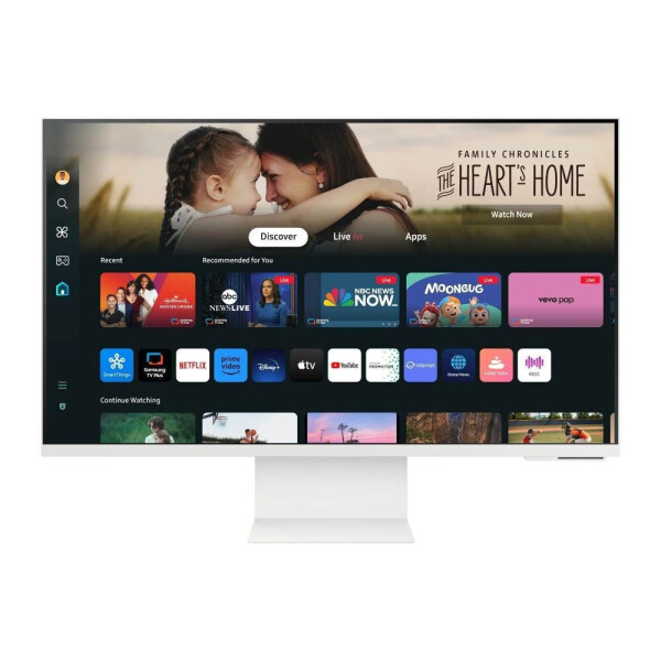 Samsung M8 M80F VA HDR Smart Monitor 32 4K 3840x2160 με Χρόνο Απόκρισης 4ms GTG Λευκό