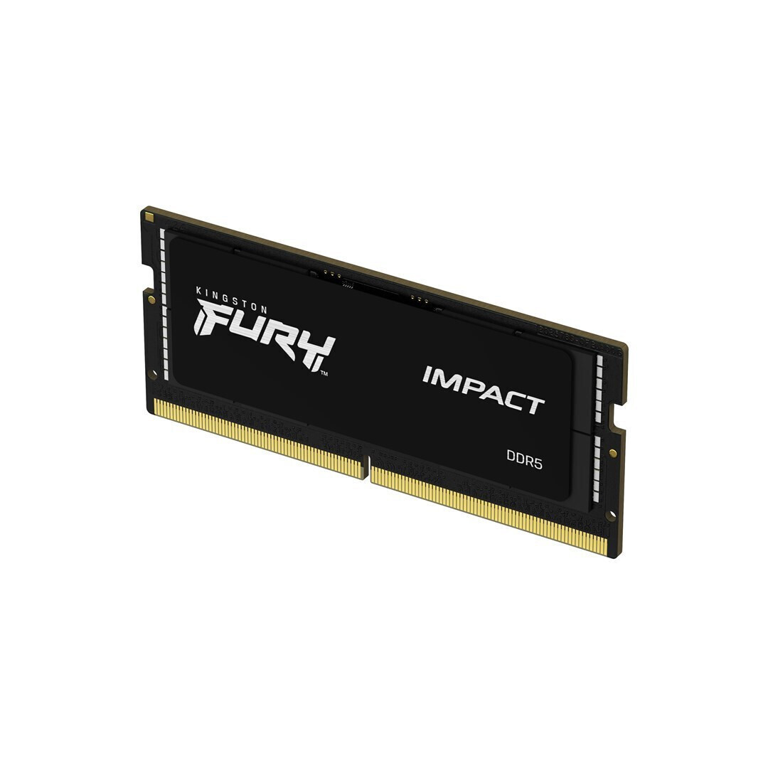 Kingston Fury Impact DDR5 με Module 1x16GB και Ταχύτητα 4800 για Laptop Κωδικός KF548S38IB-16