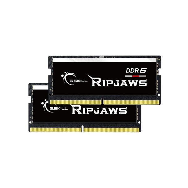 G.Skill Ripjaws DDR5 64GB RAM με 2x32GB Modules και Ταχύτητα 4800 για Laptop Κωδικός F5-4800S4039A32GX2-RS