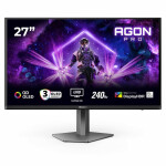 AOC Agon AG276UZD QD-OLED HDR Monitor 26.5 4K 3840x2160 240Hz με Χρόνο Απόκρισης 0.03ms GTG