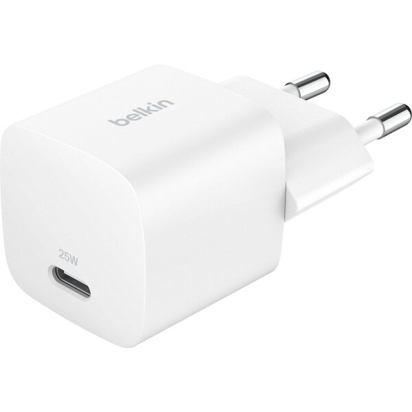 Belkin Φορτιστής Χωρίς Καλώδιο με Θύρα USB-C 25W Power Delivery Λευκός BoostCharge